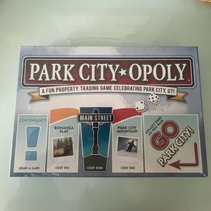 New Sealed Park City Opoly Board Game